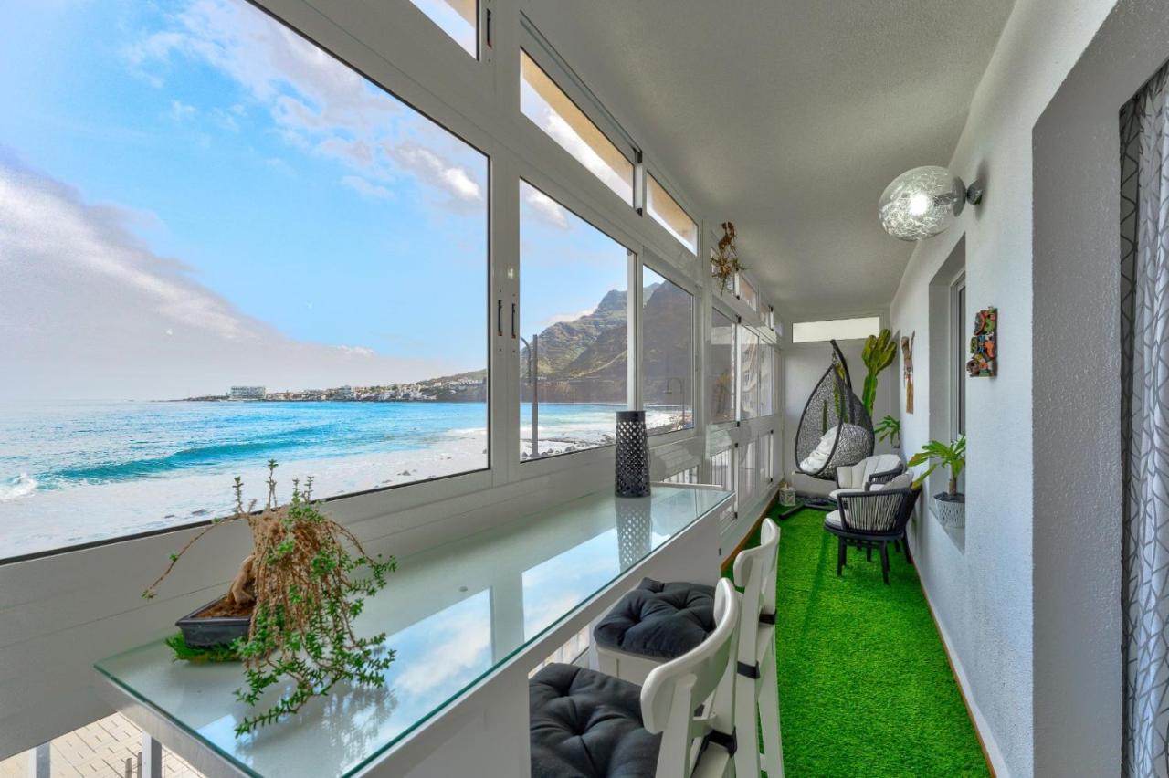 1St Line Sea View 3 Rooms Apartment In Tenerife 92M2 Bajamar  Eksteriør bilde