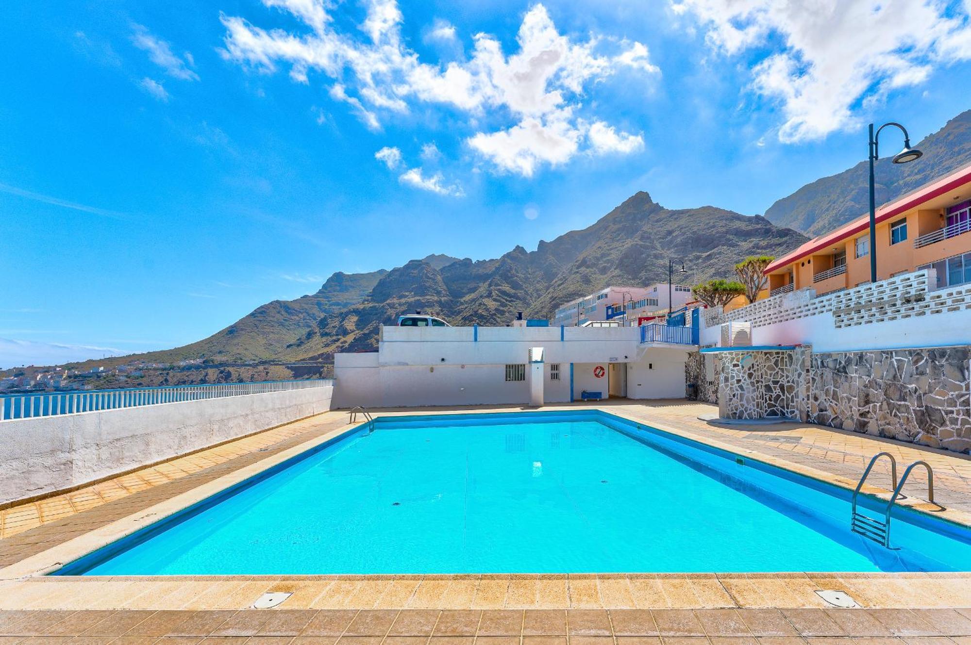 1St Line Sea View 3 Rooms Apartment In Tenerife 92M2 Bajamar  Eksteriør bilde