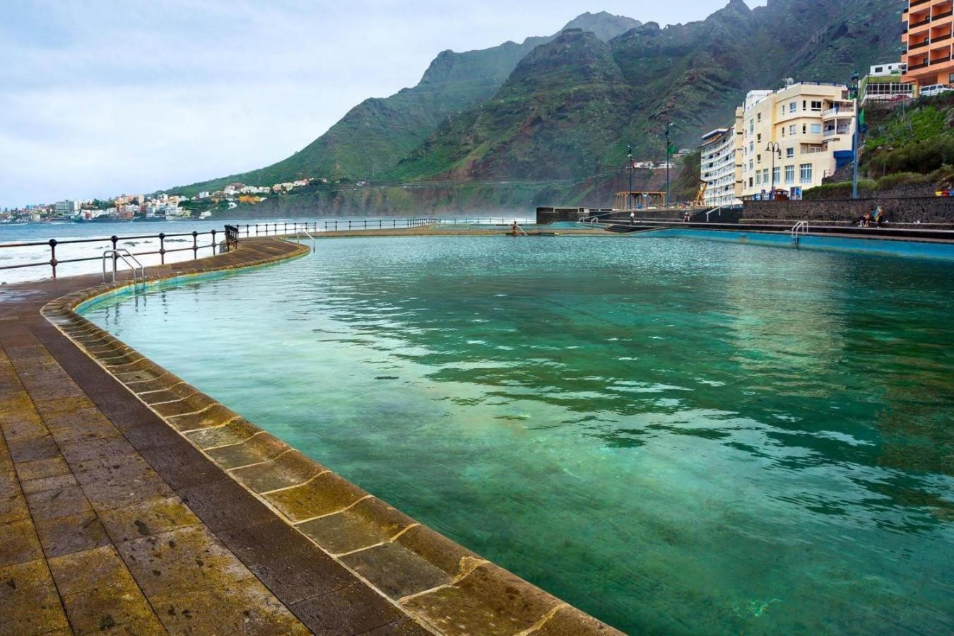 1St Line Sea View 3 Rooms Apartment In Tenerife 92M2 Bajamar  Eksteriør bilde